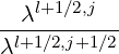 -λl+1∕2,j---
λl+1∕2,j+1∕2