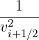   1
-2----
vi+1∕2