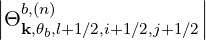 || b,(n)             ||
|Θ k,θb,l+1∕2,i+1∕2,j+1∕2|