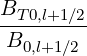 B
-T0,l+1∕2-
B0,l+1 ∕2