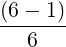 (6---1)
   6