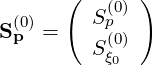       (   (0))
S(p0)=    Sp
         S(ξ00)
